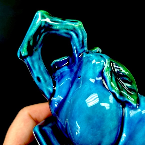 Retro 1950’s INARCO Japan “Mood Indigo Blue “ cream and sugar - Picture 9 of 10